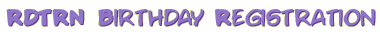 RDTRN Birthday Greetings